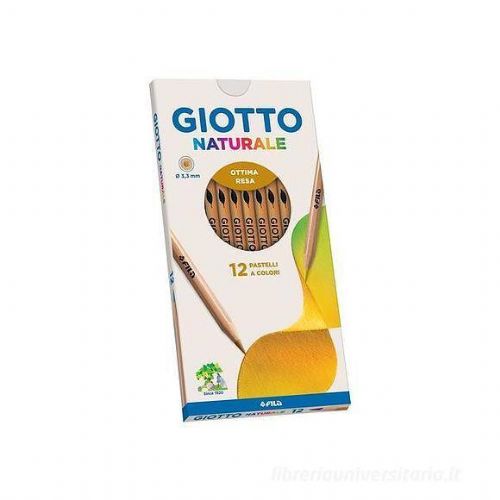 PASTELLI GIOTTO NATURALE A 12 FILA F221200